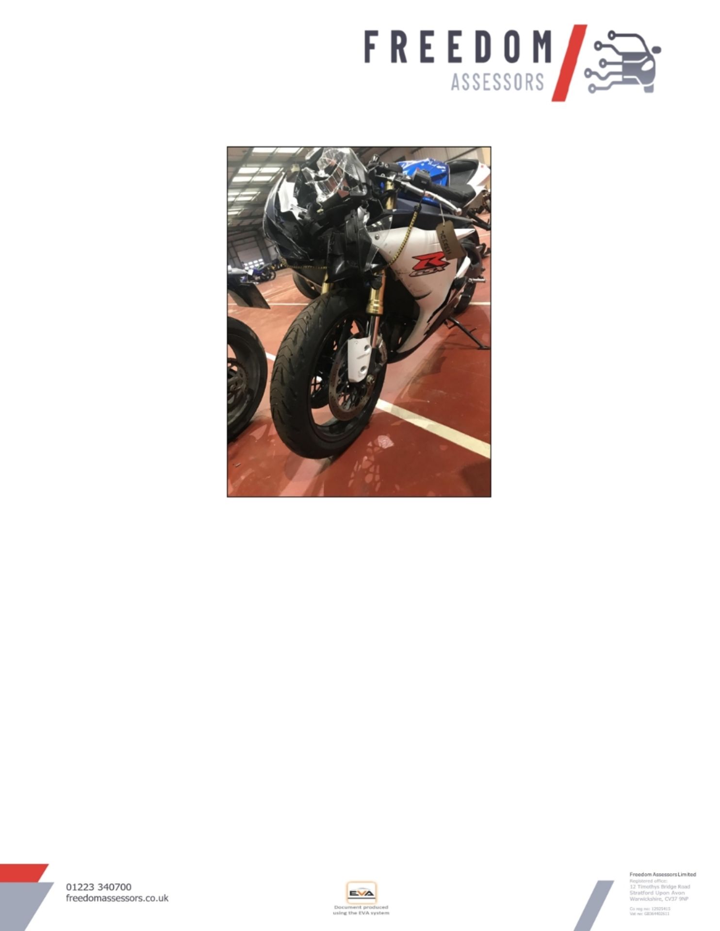 BD12 OLO Suzuki GSXR750 L1 Motorcycle - Image 17 of 22