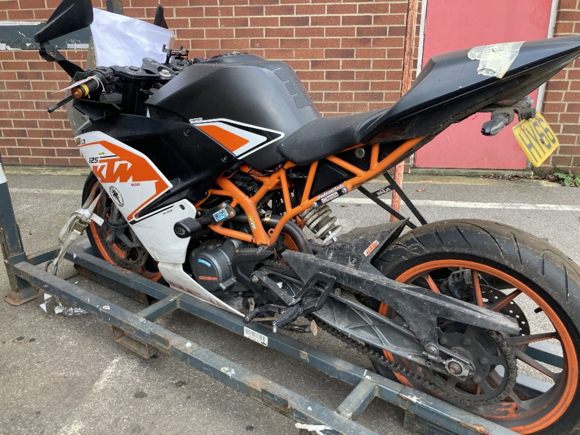 HY66 UTF KTM RC 125 16 Motorcycle - Image 14 of 34