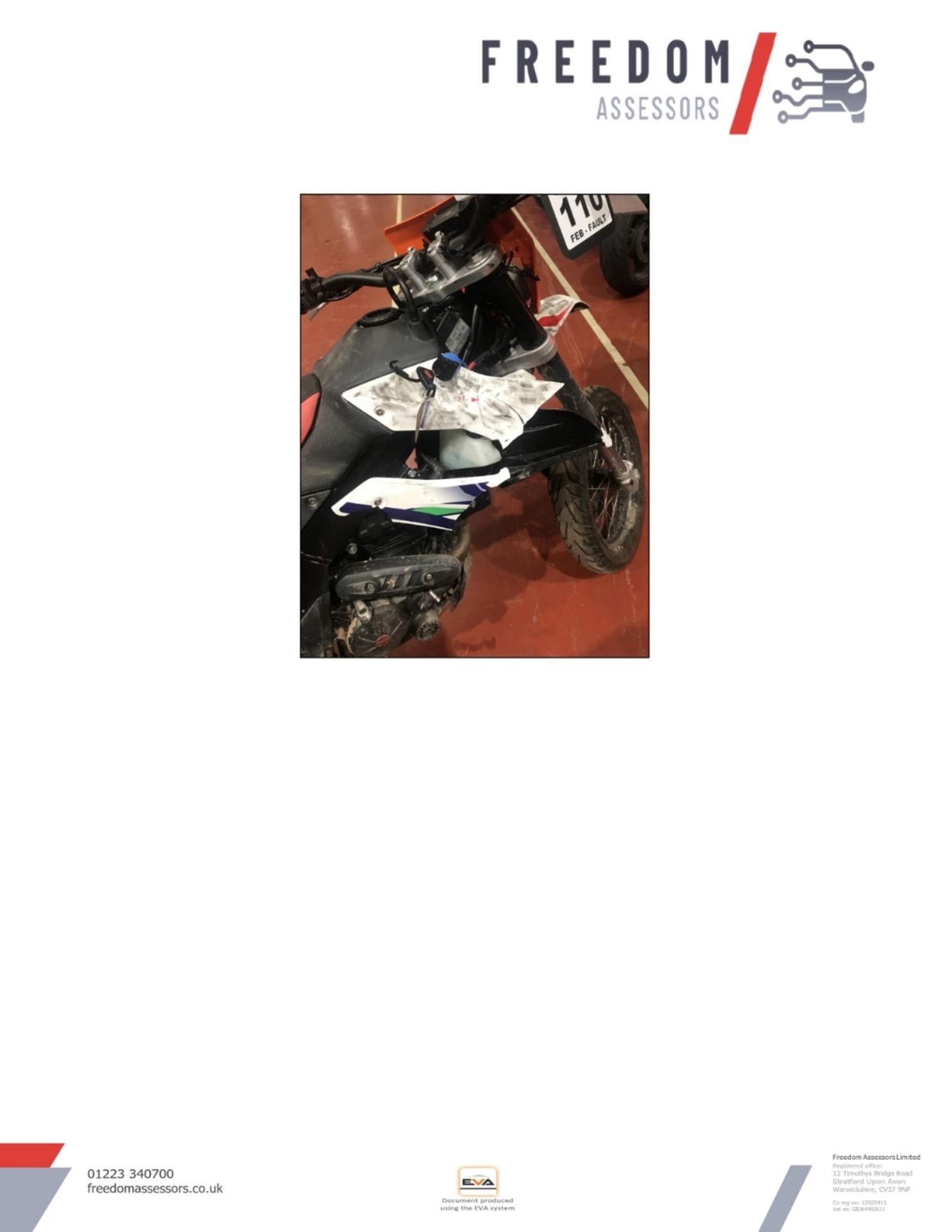 FA21 PNK APRILIA SX 125 Motorcycle - Image 16 of 22