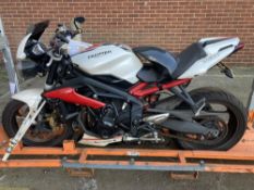 SN17 OPD Triumph Street triple r ABS Motorcycle