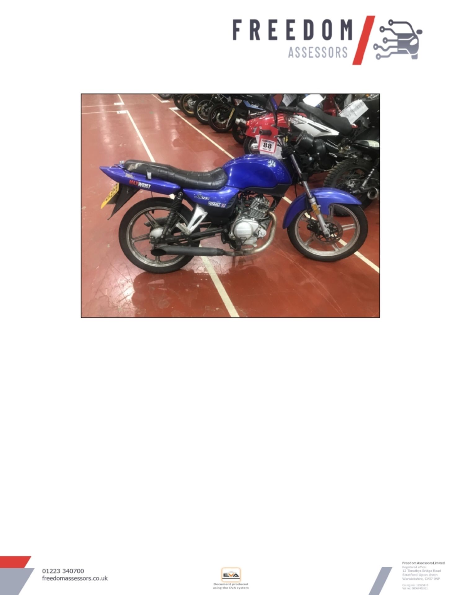 WG63 GYP JS 125-E2 Motorcycle - Image 30 of 31