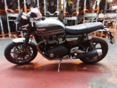 DX69 WVM Triumph Speed Twin Motorcycle