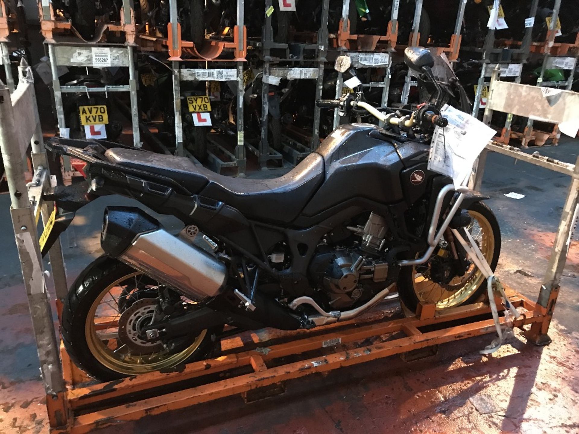 AU19 NZP Honda CRF 1000 D-K Motorcycle - Image 3 of 23
