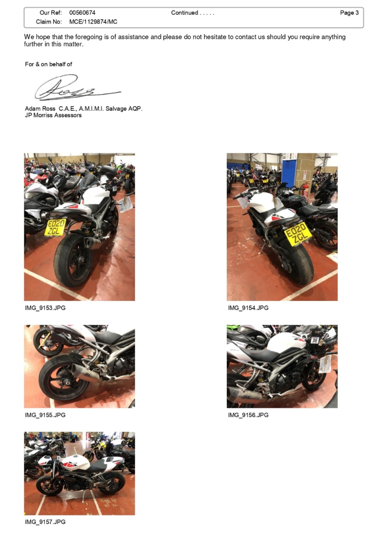 EO20 ZGL Triumph Speed Triple RS 1050 Motorcycle - Image 11 of 15