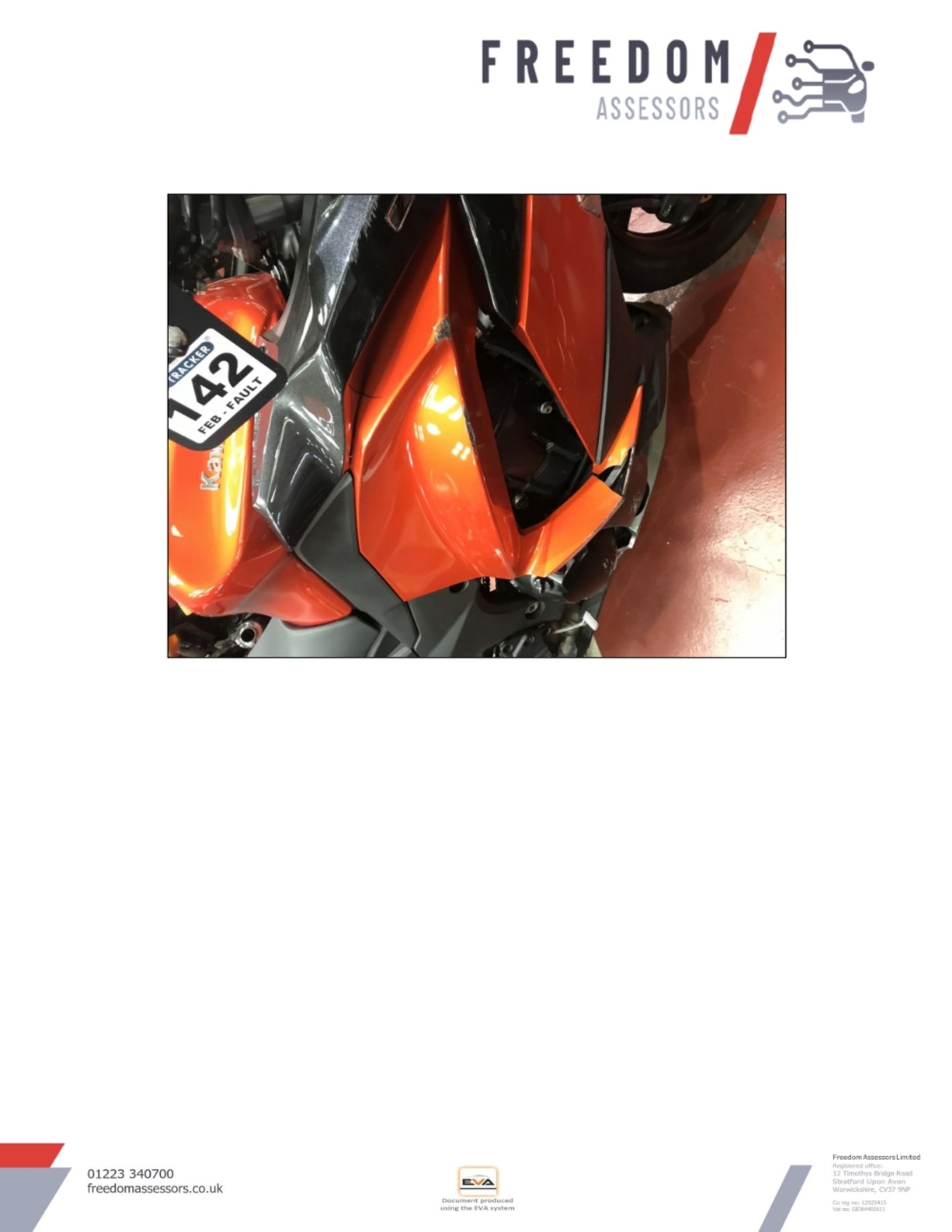 FM17 WCJ Kawasaki Z1000SX WHF Motorcycle - Image 17 of 21
