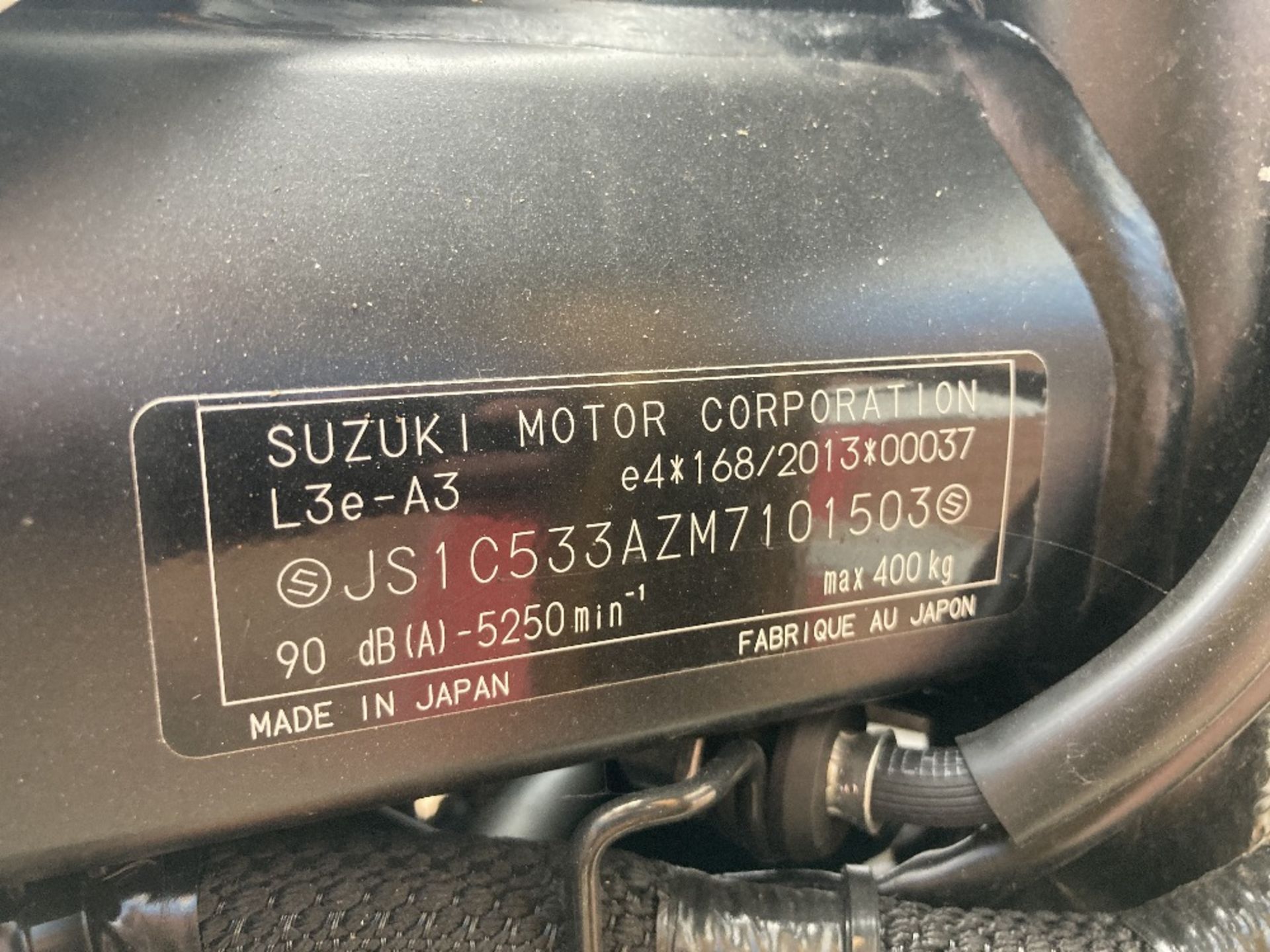 YF21 DNC Suzuki GSXS 750 Z AM1 Motorcycle - Bild 4 aus 20