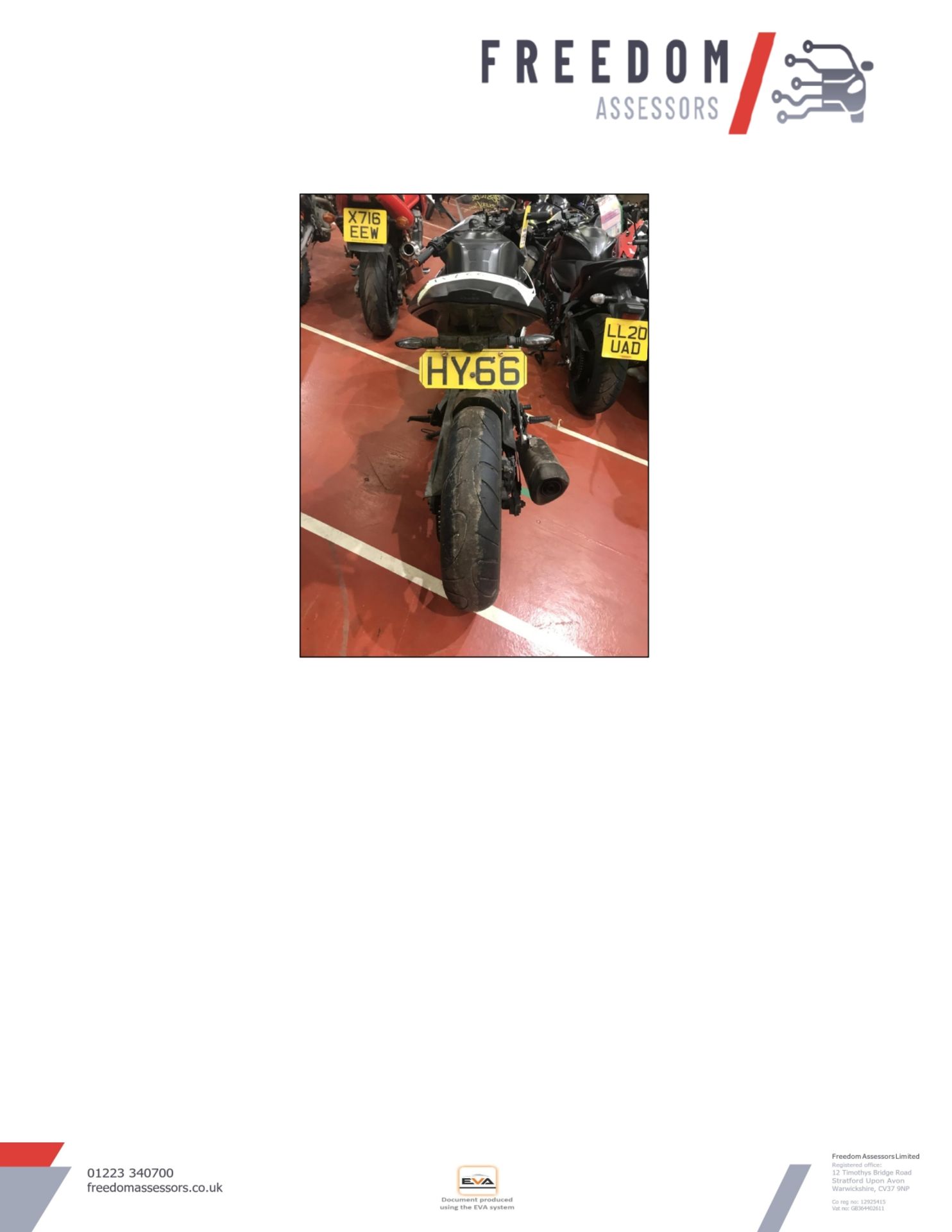 HY66 UTF KTM RC 125 16 Motorcycle - Image 22 of 34