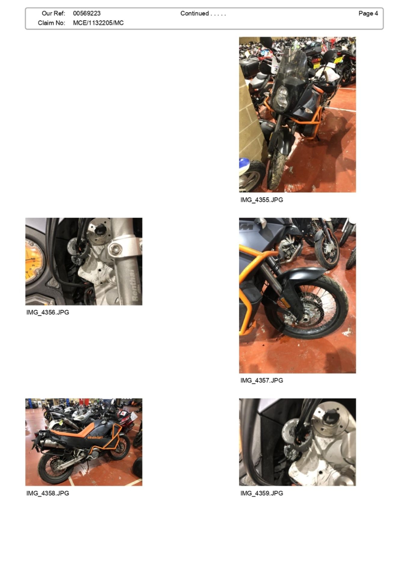 FV07 FHK KTM 990 Adventure Motorcycle - Image 12 of 13