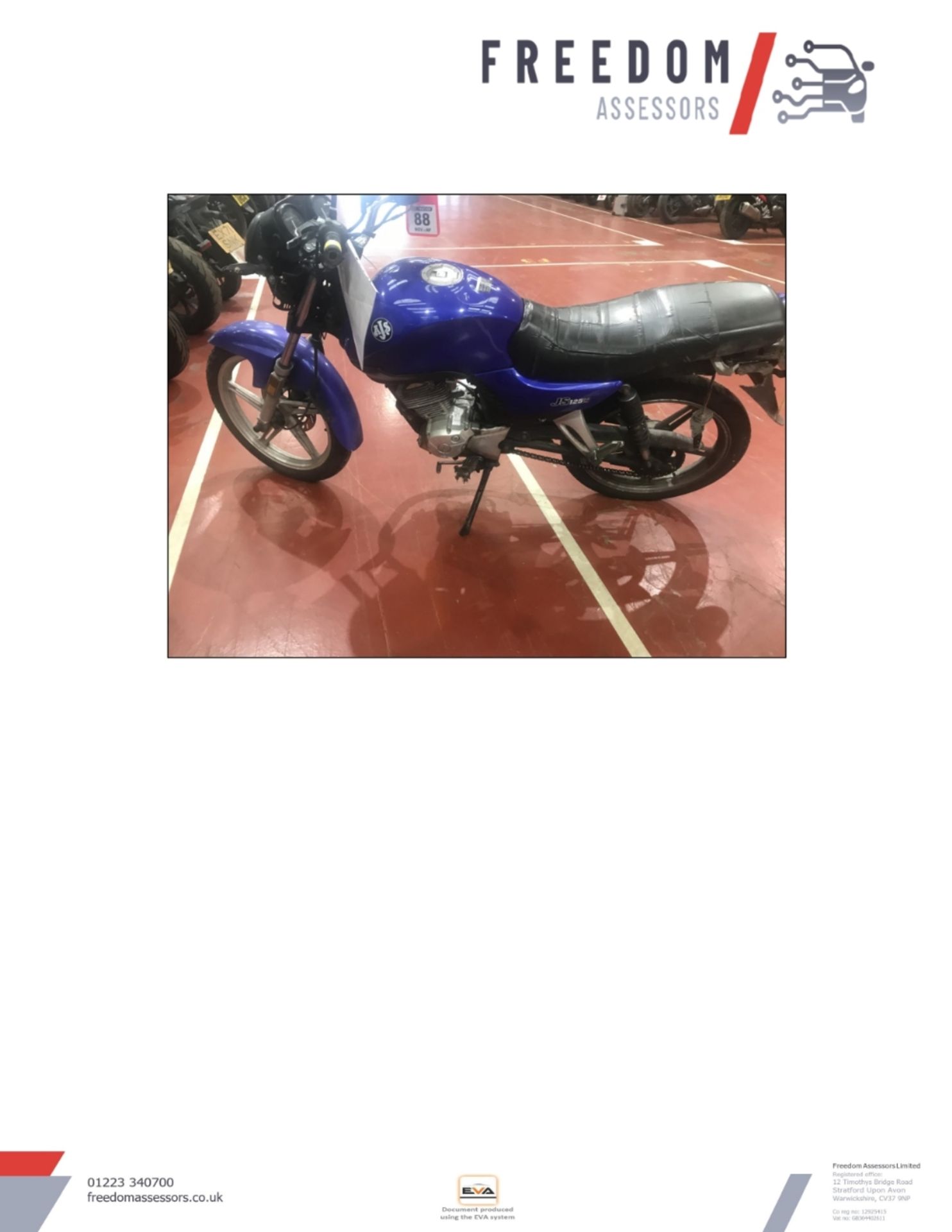 WG63 GYP JS 125-E2 Motorcycle - Bild 28 aus 31