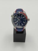 Omega Seamaster Planet Ocean Pyeongchang 2018 Limited Edition Watch