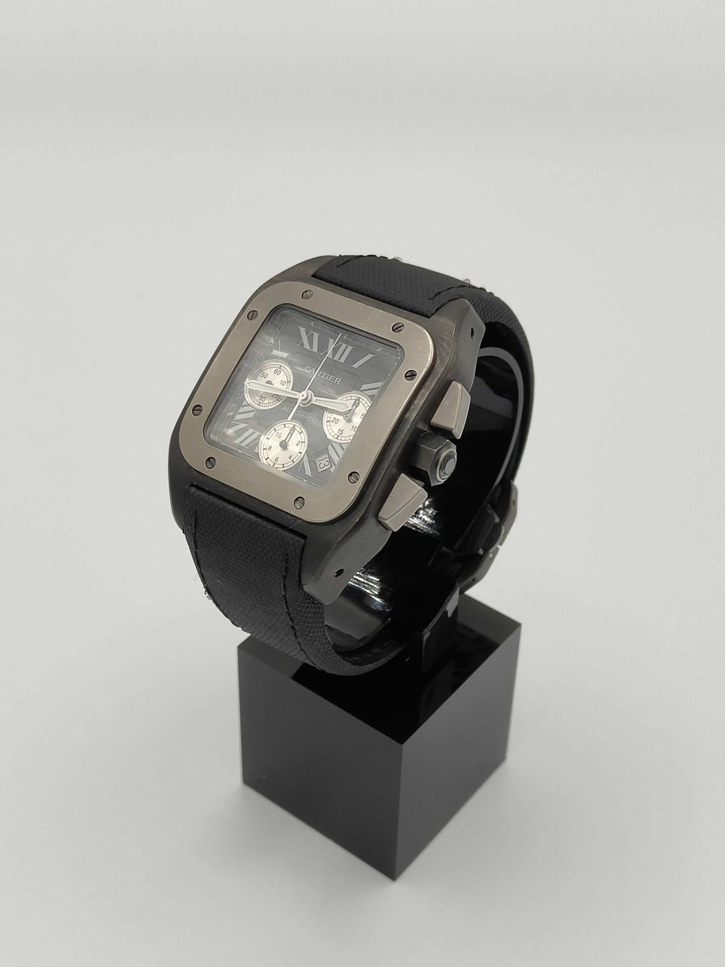 Cartier Santos 100 Auto Watch - Image 3 of 12