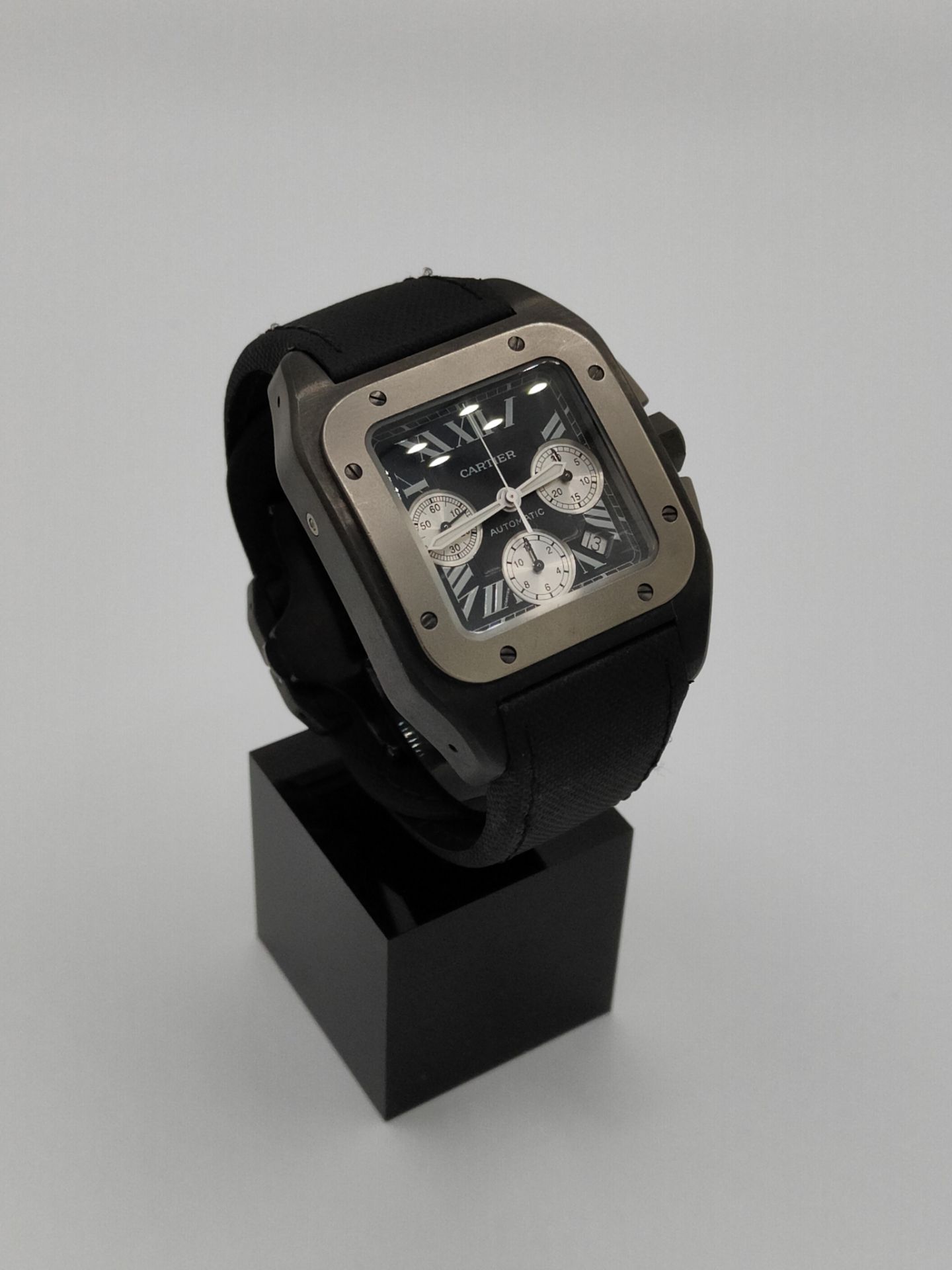 Cartier Santos 100 Auto Watch - Image 2 of 12