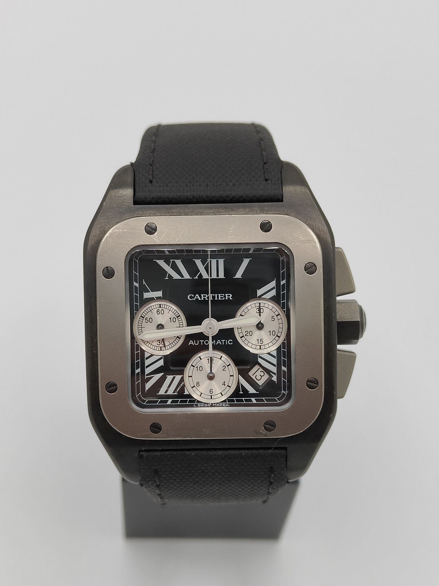 Cartier Santos 100 Auto Watch - Image 4 of 12