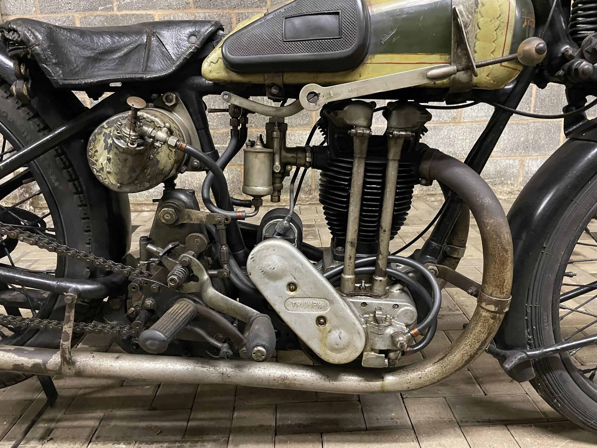 1927 Triumph Works TT Racing Motorcycle 489cc - Image 3 of 10