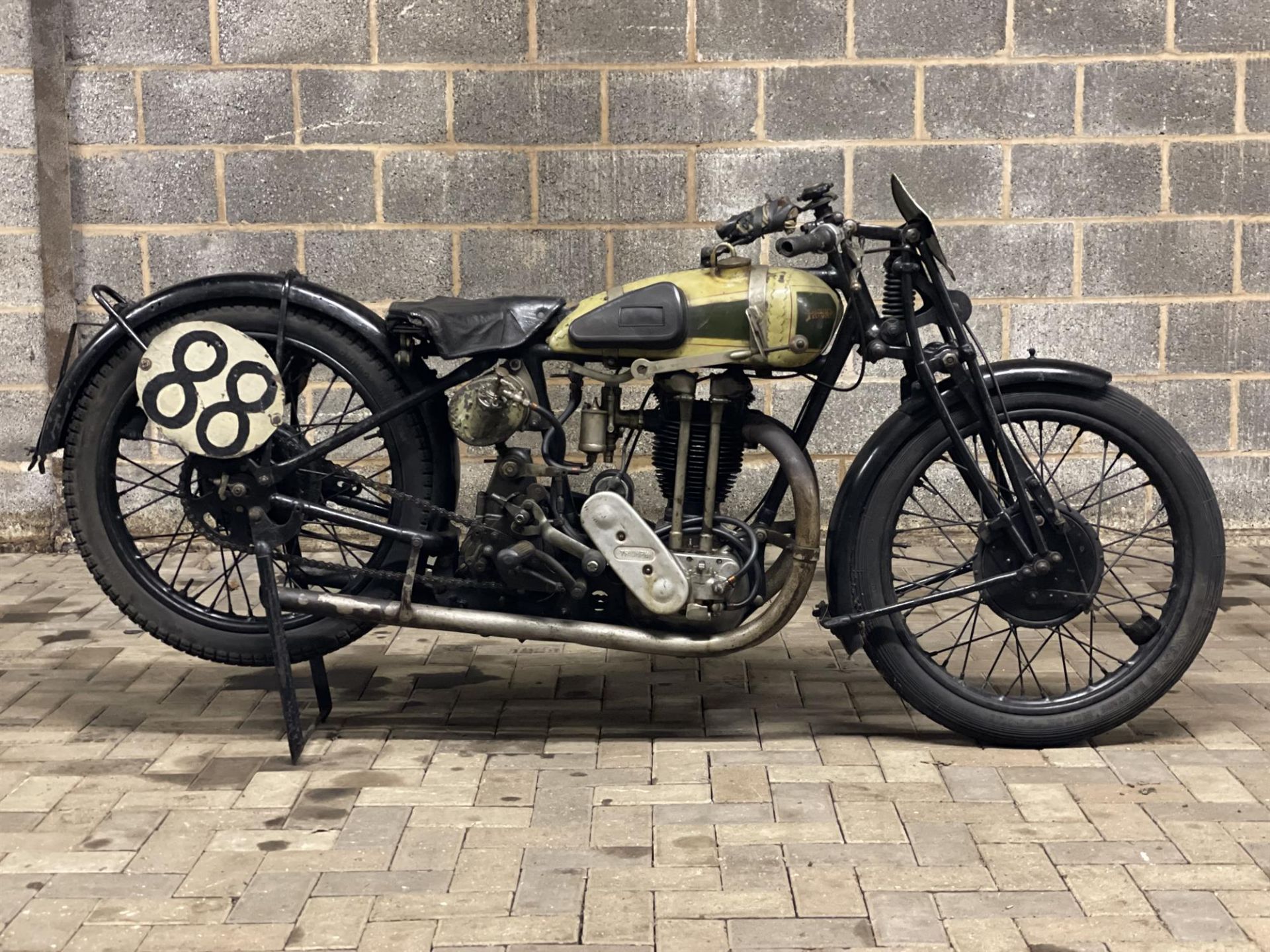 1927 Triumph Works TT Racing Motorcycle 489cc