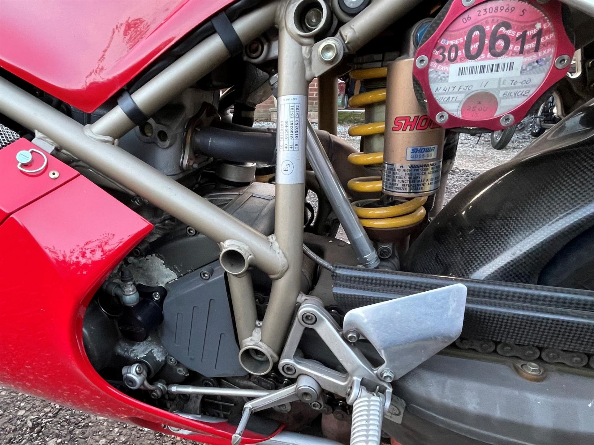 1995 Ducati 916 Biposto 916cc - Image 8 of 10