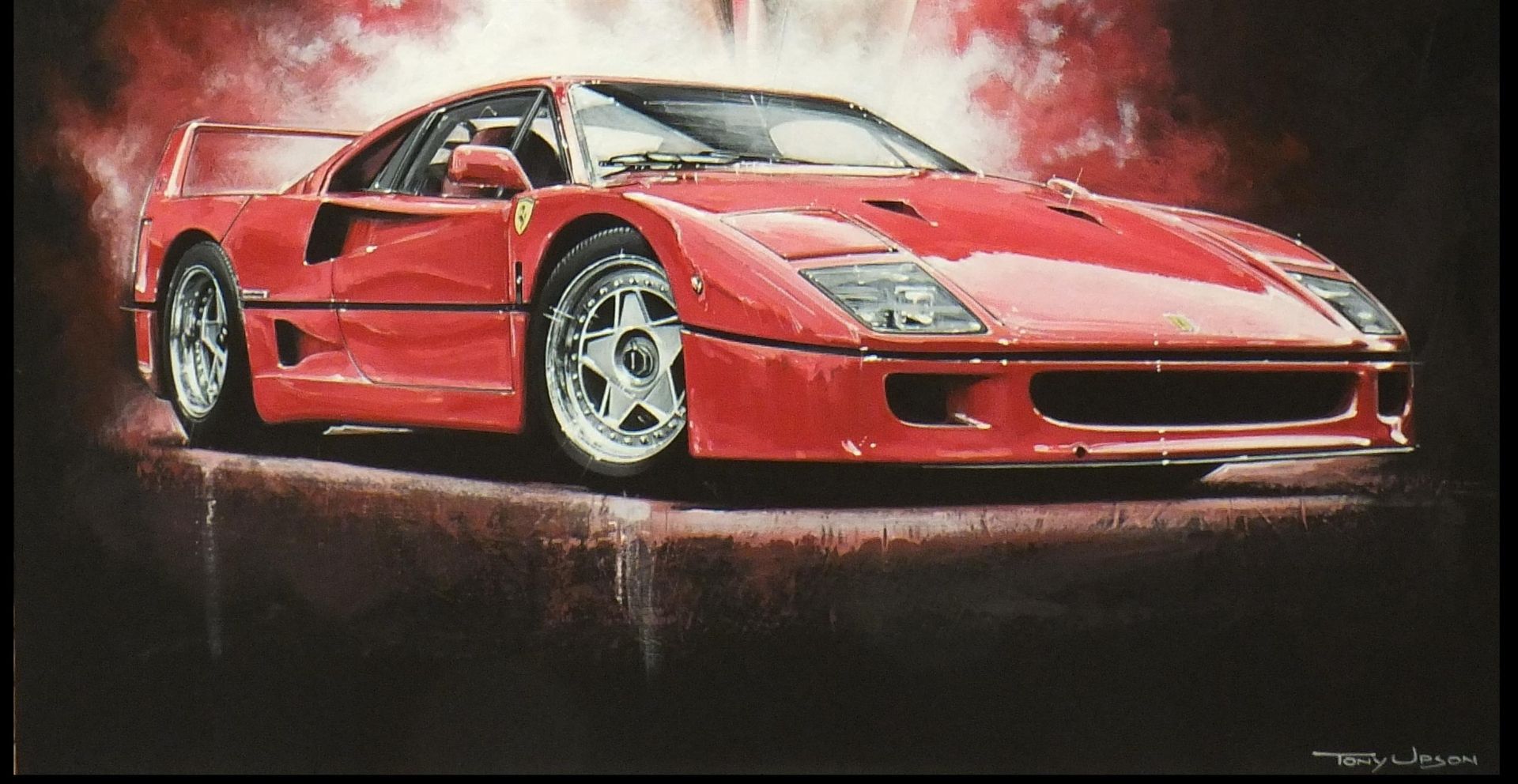 Ferrari F40 by Tony Upson - Image 2 of 3