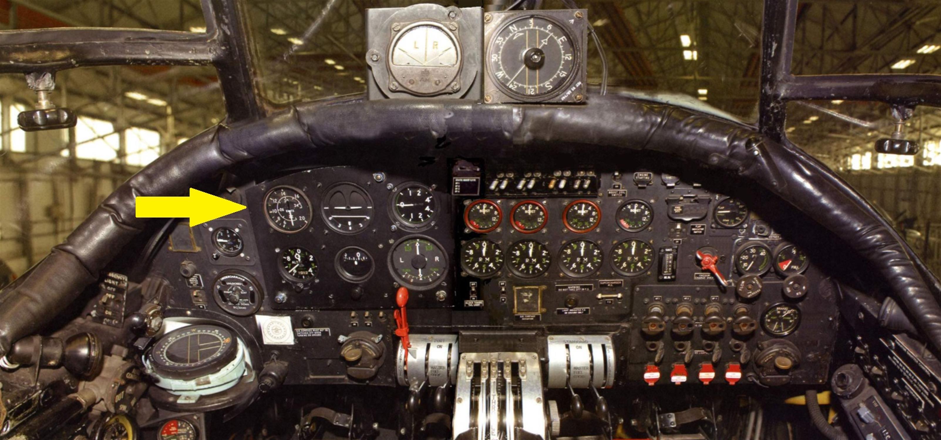 Lancaster Bomber Airspeed Indicator - Image 2 of 6