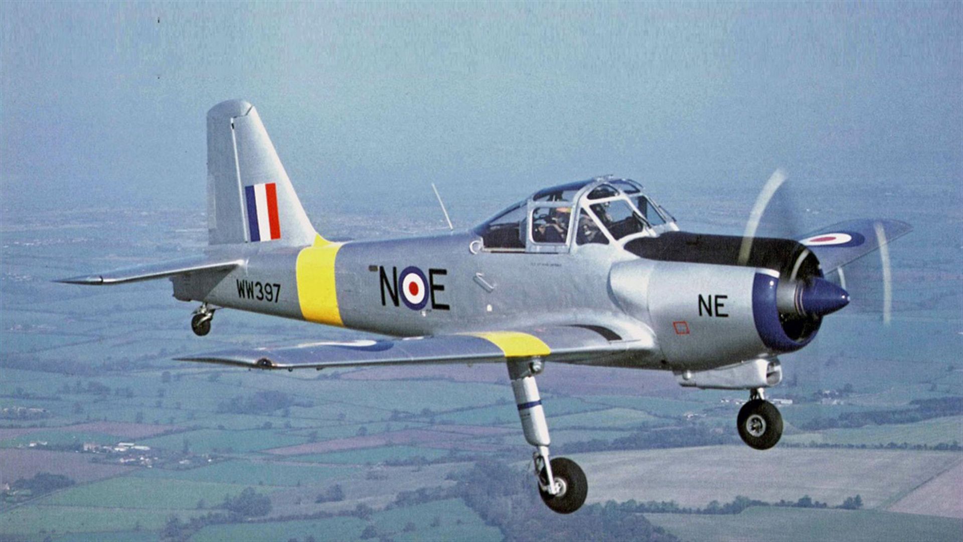 c1955 RAF Piston Provost. Complete original Co-Pilot's Instrument Panel - Image 2 of 2