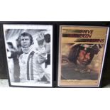 A Brace of Steve McQueen Framed Prints