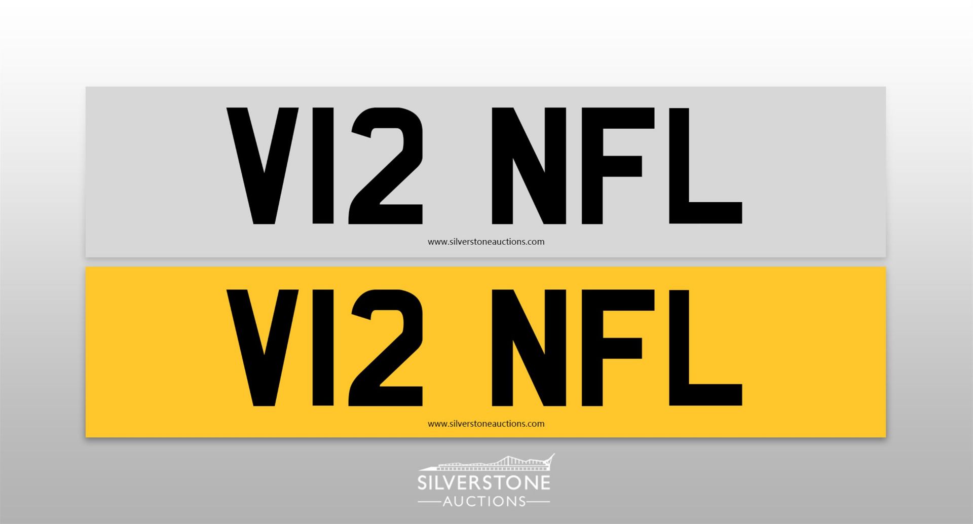 Registration Number V12 NFL