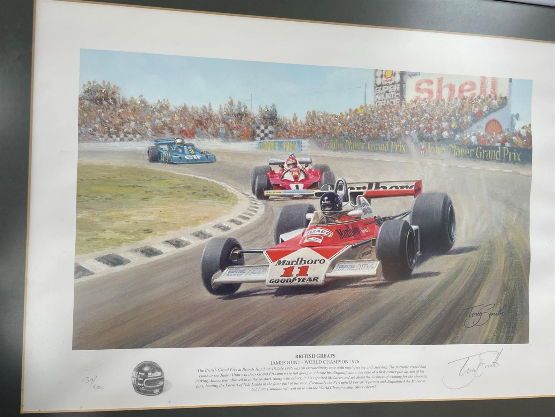 "British Greats". Set of 4 Tony Smith Limited Edition Prints - Image 4 of 10