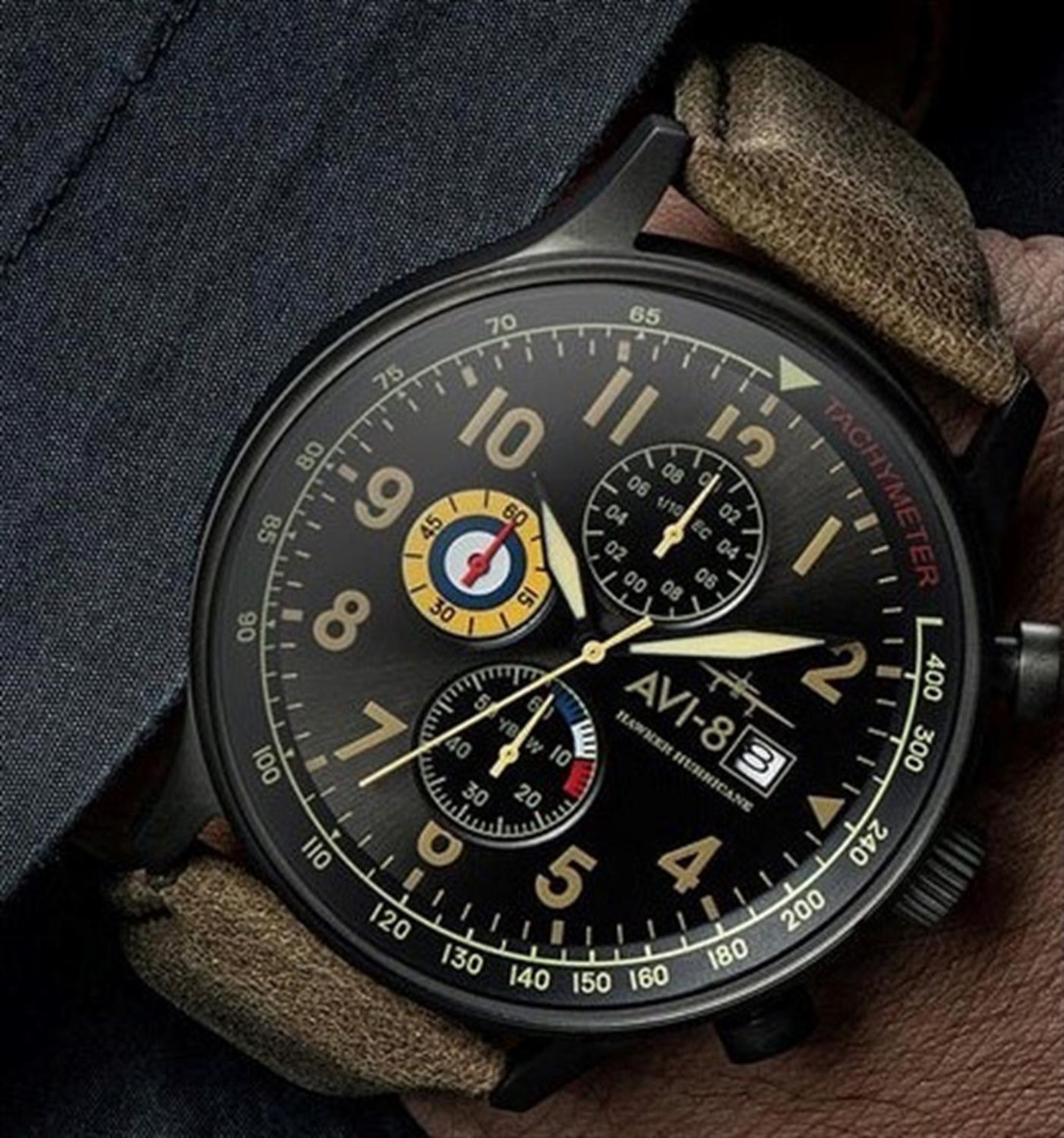 Classic Chronograph, an Homage to the Hawker Hurricane - Image 3 of 4
