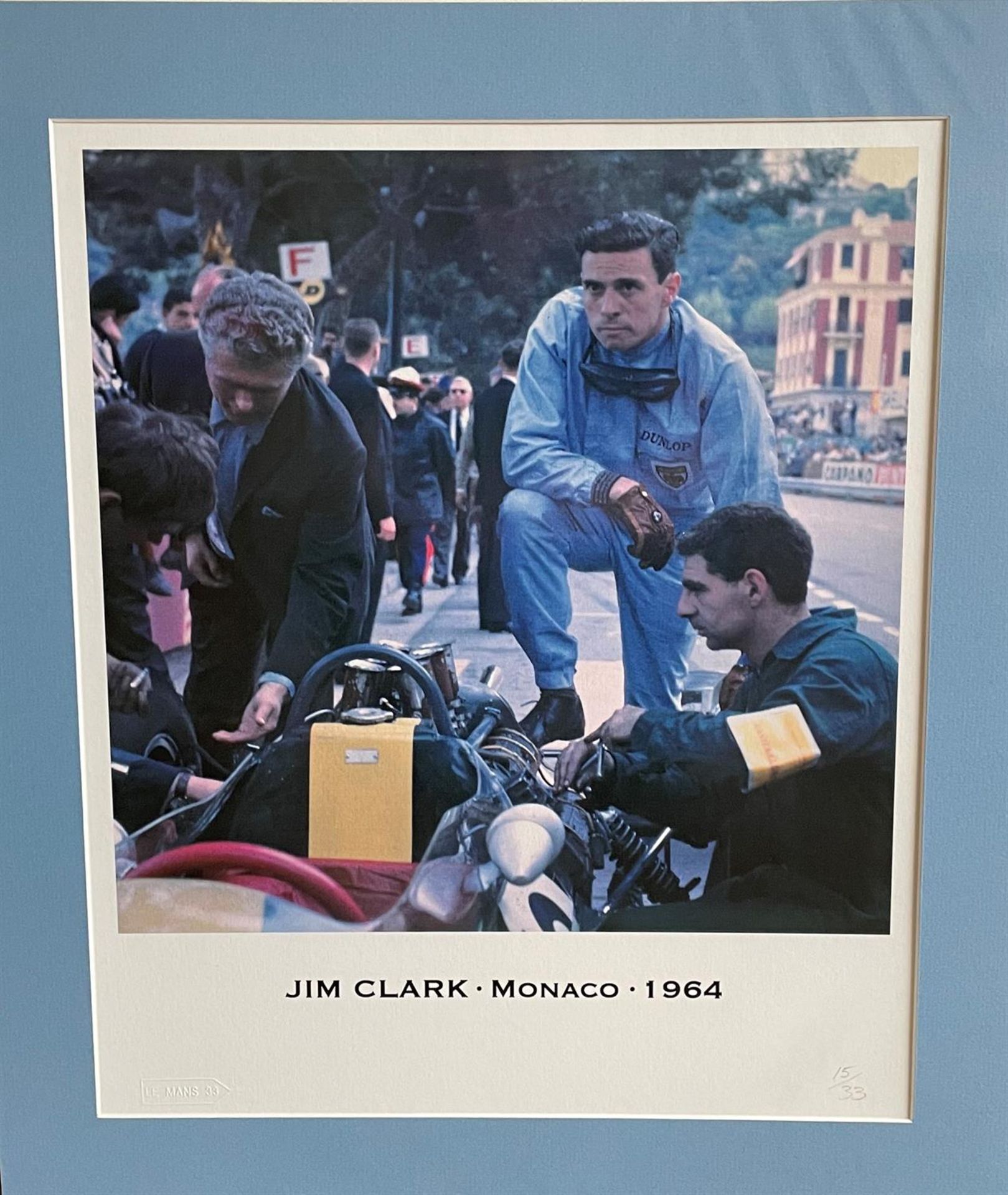 Jim Clark's 1964 Lotus-Climax Framed Photo