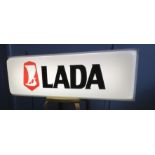 Lada Illuminated Dealer Sign