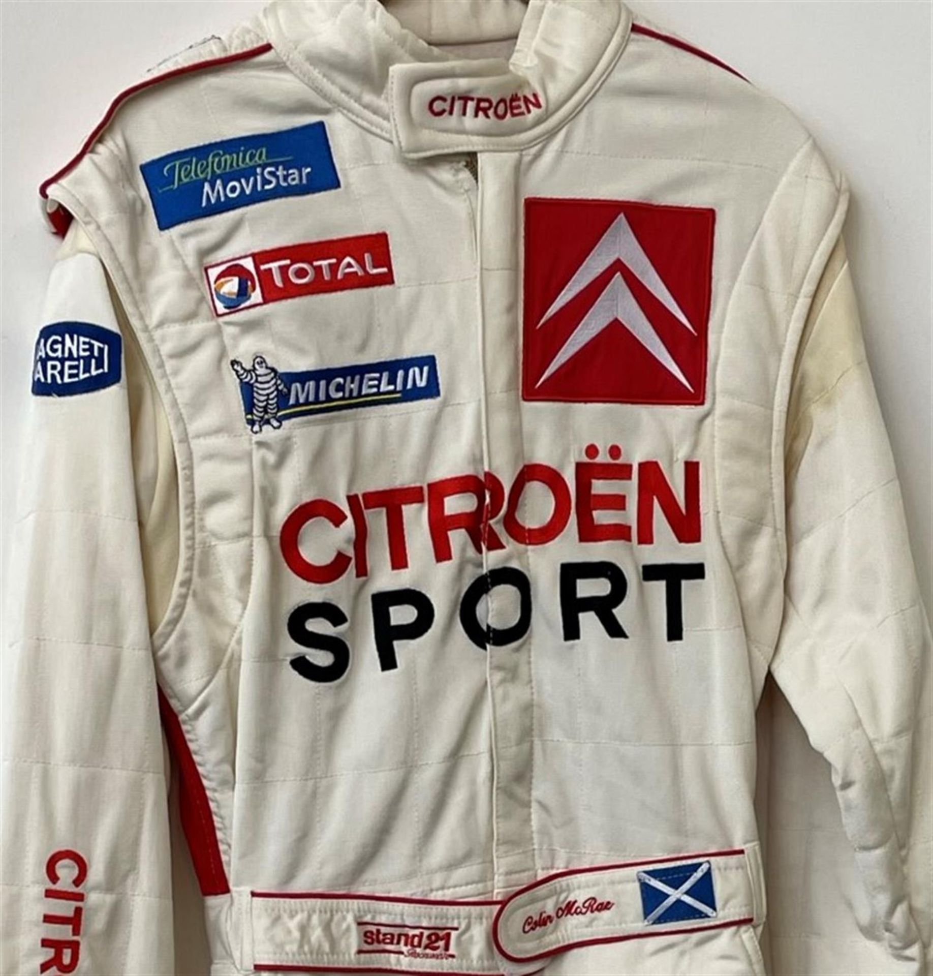 Colin McRae's 2003 Citroen Race Suit