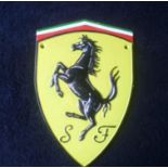 Ferrari Cavallino Rampante Cast Plaque