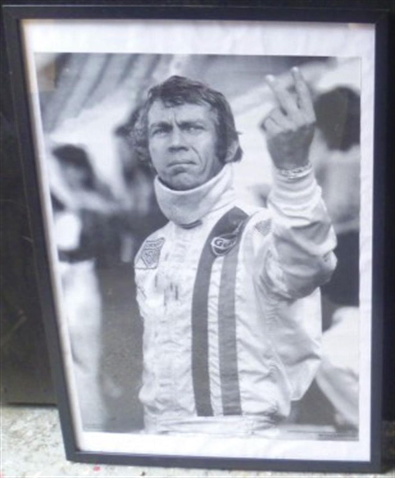 A Brace of Steve McQueen Framed Prints - Image 2 of 4