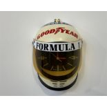 Formula 1 Helmet Wall Clock