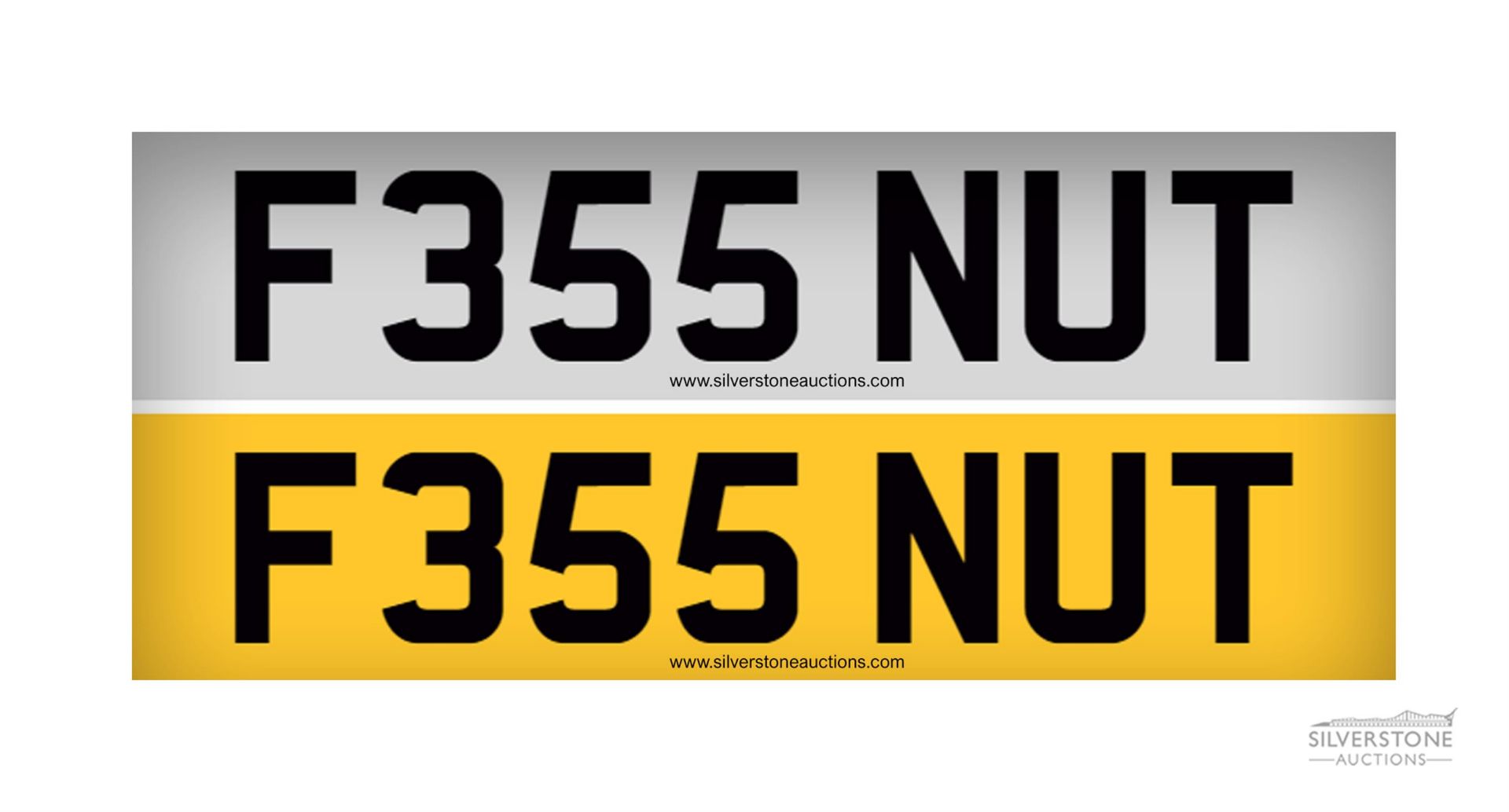 Registration Number F355 NUT