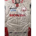 Jenson Button's 2007 Honda Racing Team Race Suit