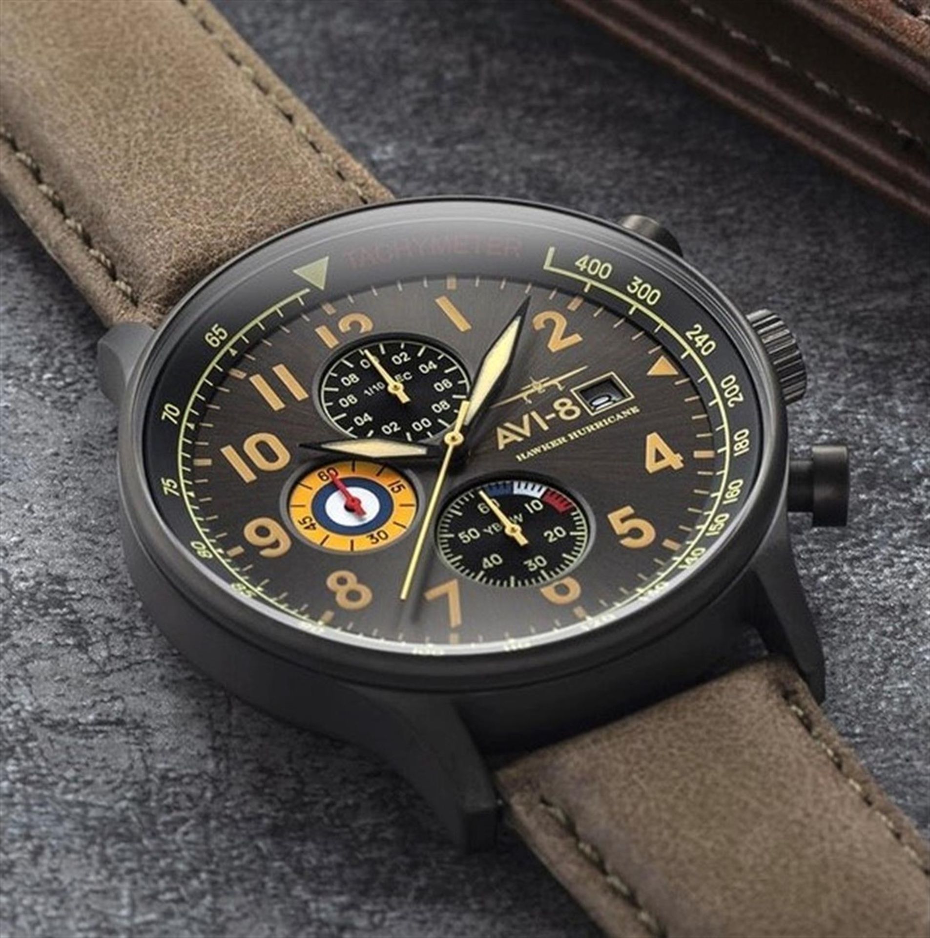 Classic Chronograph, an Homage to the Hawker Hurricane - Image 4 of 4