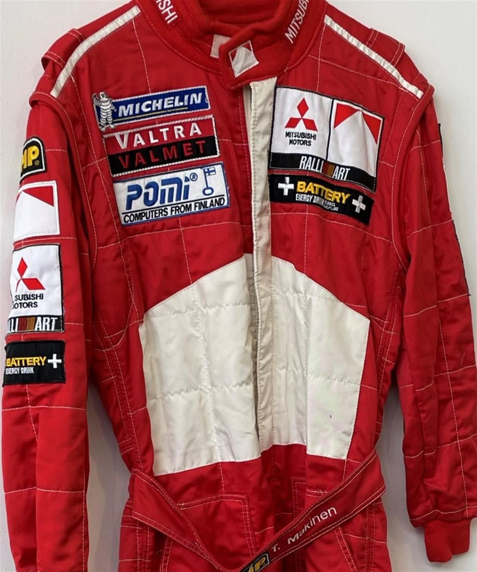 Tommi Makinen's Mitsubishi Race Suit