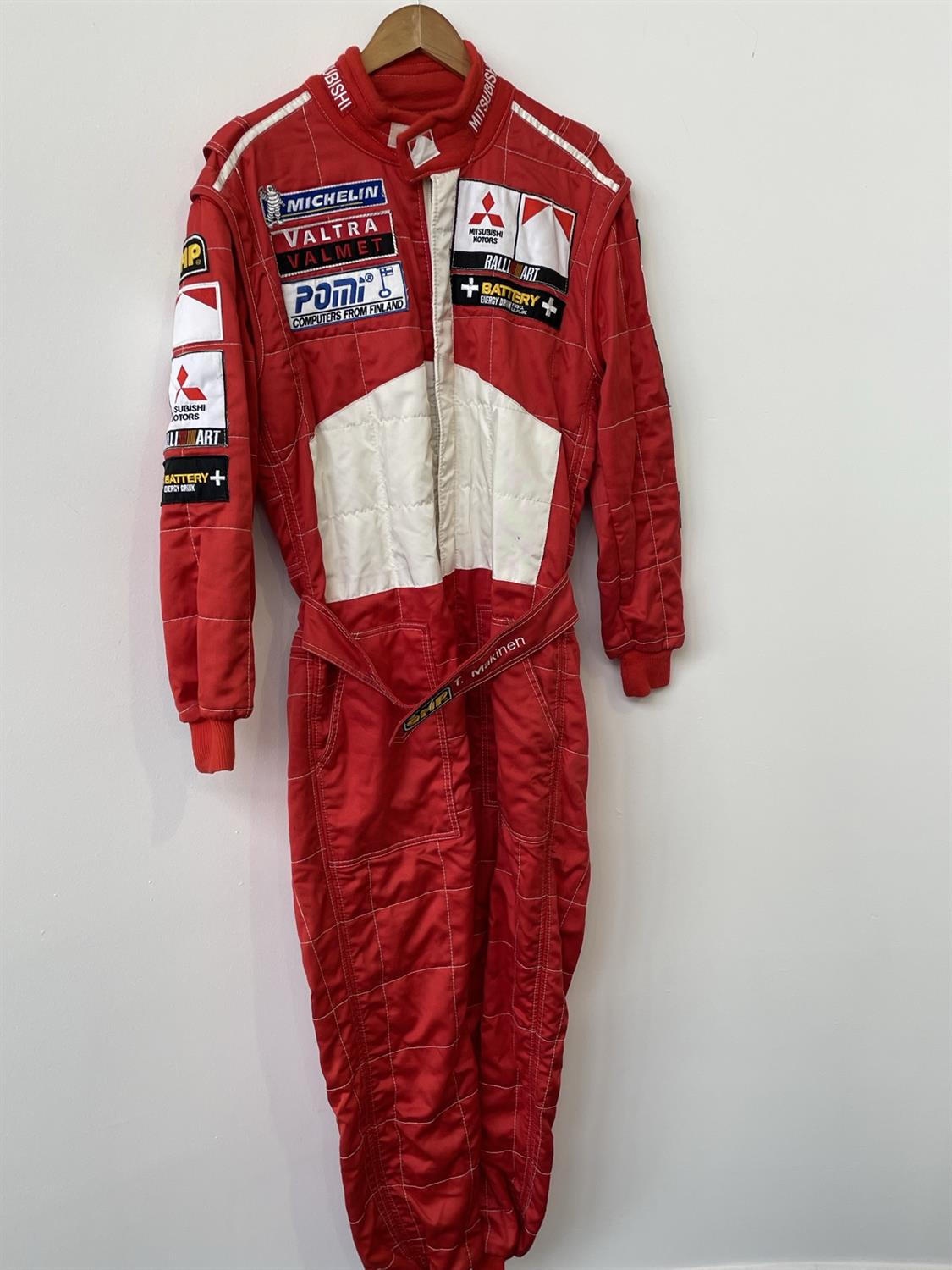Tommi Makinen's Mitsubishi Race Suit - Image 2 of 6
