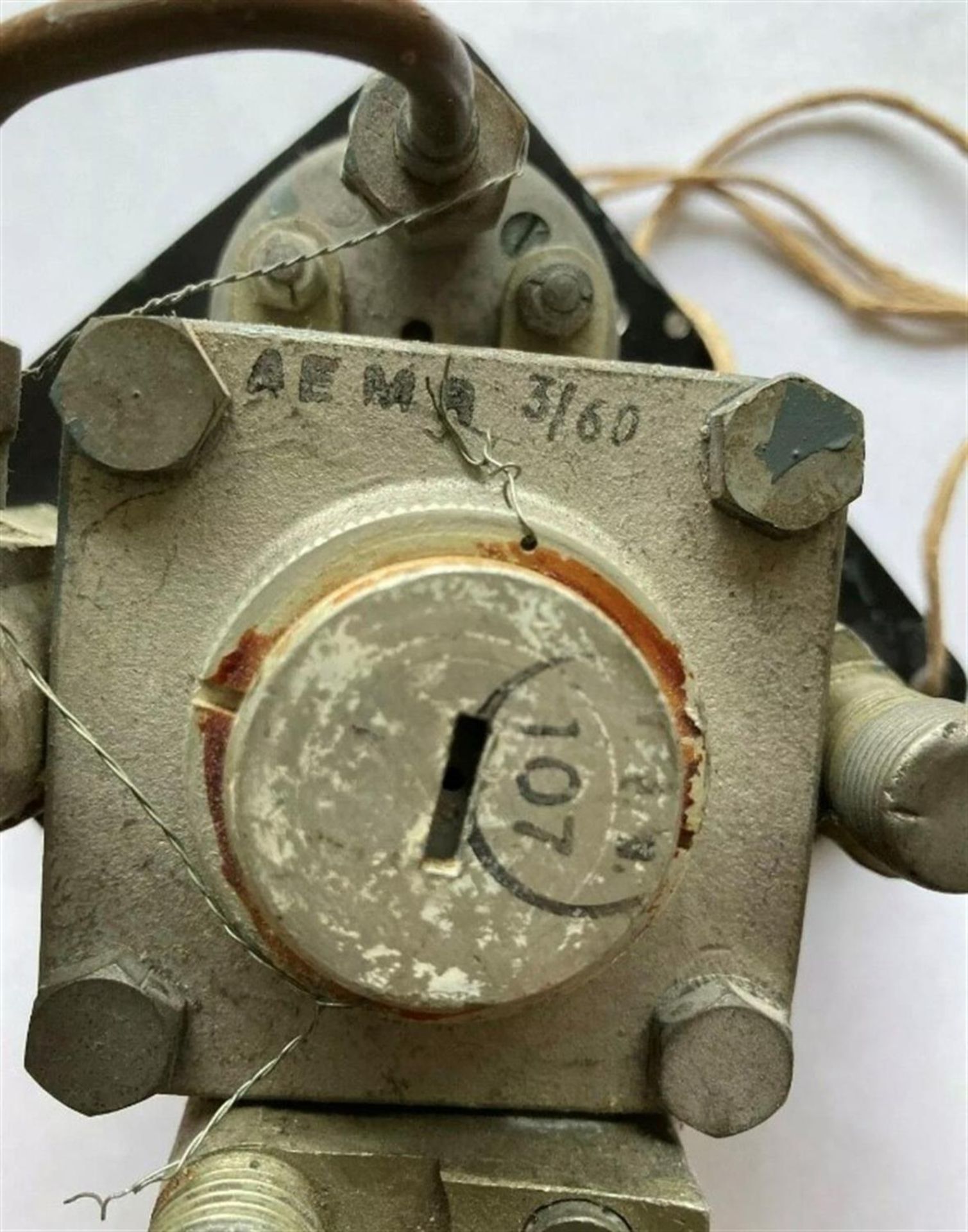 An Original RAF Supermarine Spitfire Cockpit Oxygen Regulator - Image 4 of 6