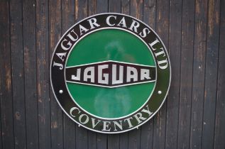 Cold Cast Aluminium Jaguar XK Shield