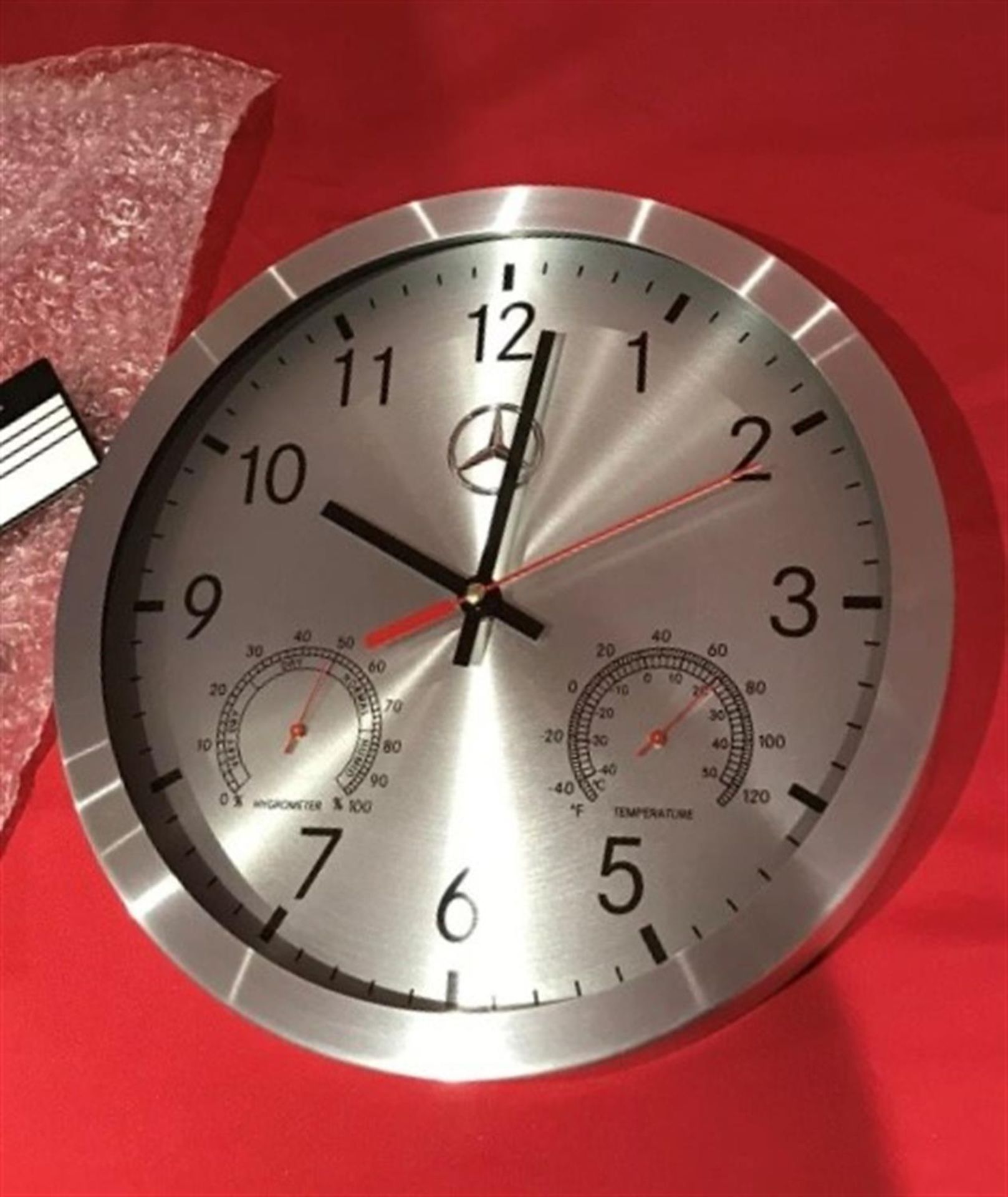 A Mercedes-Benz Themed Wall Clock - Image 2 of 5