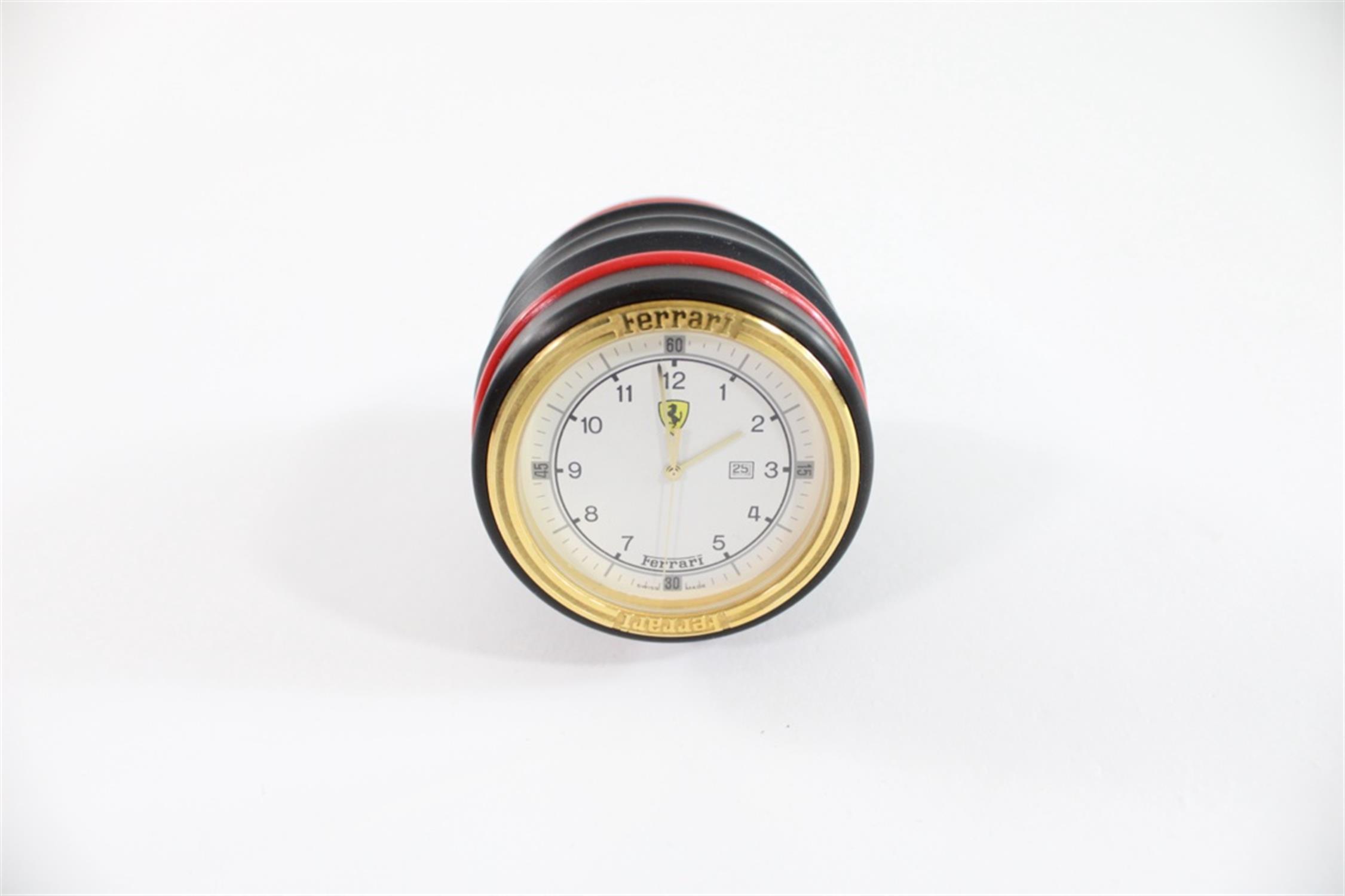 1980s Ferrari Formula Cartier Desk Clock Swiss Made - Image 2 of 5