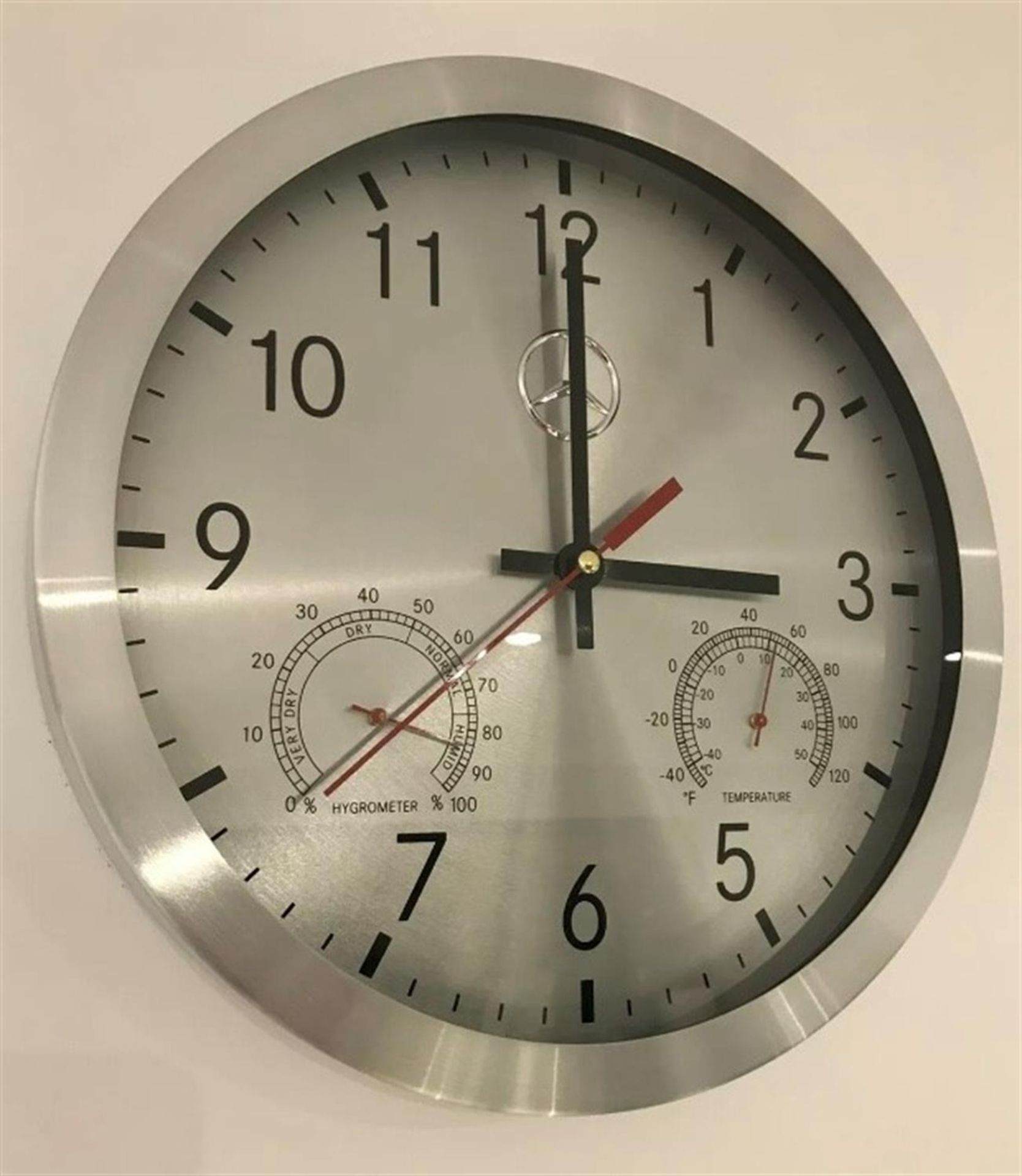 A Mercedes-Benz Themed Wall Clock