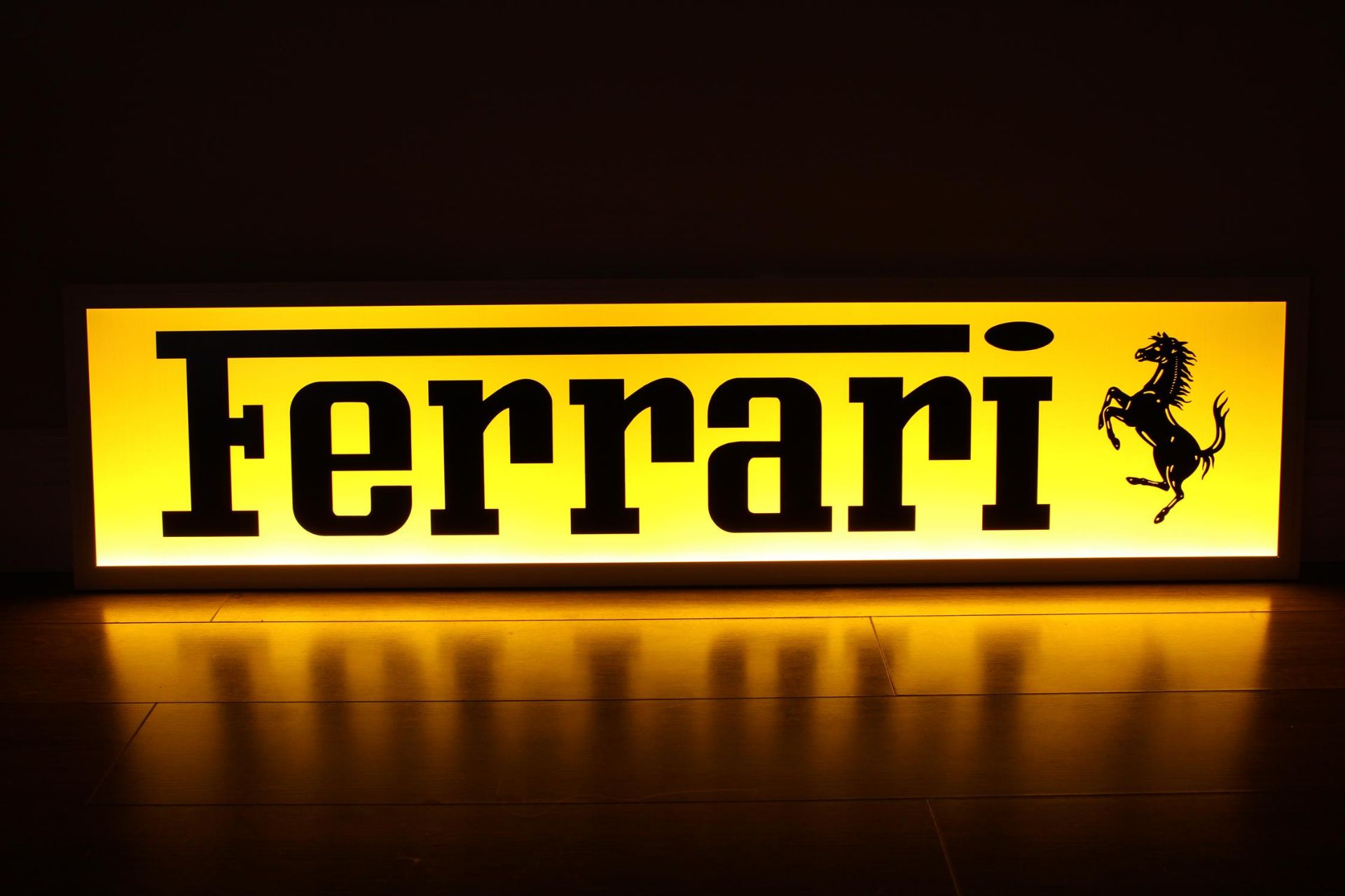 Ferrari Style Illuminated Sign - Image 2 of 10