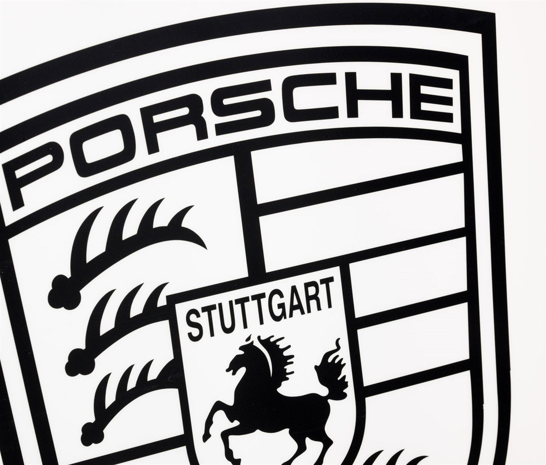 Porsche Motorsport Light p box Sign - Image 4 of 6