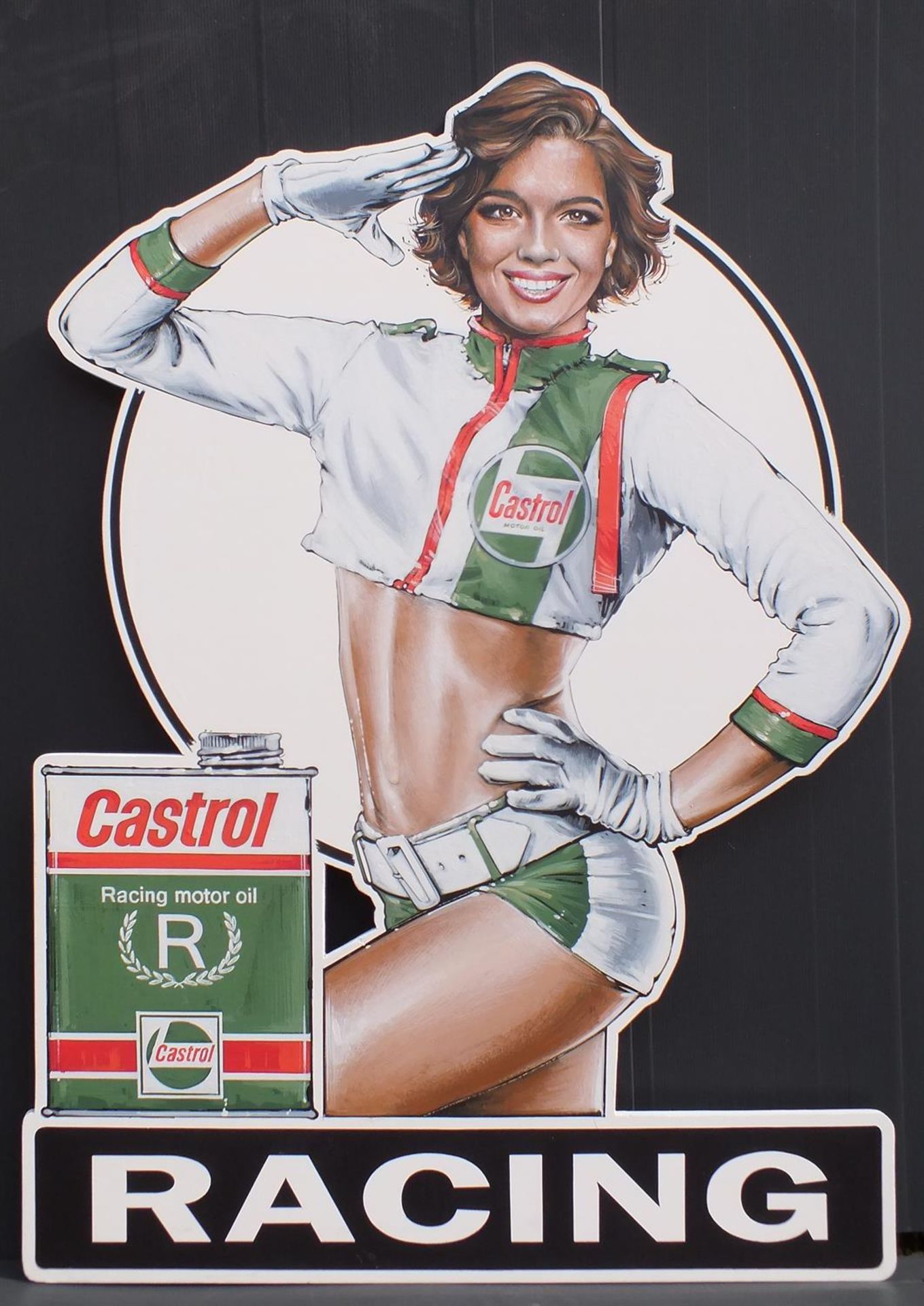 'Castrol Girl' by Tony Upson