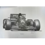 Limited Edition Print of Gerhard Berger.