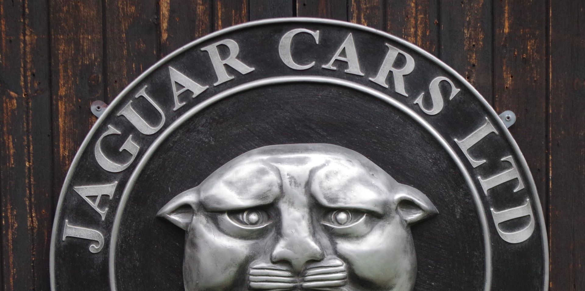 Cold Cast Aluminium Jaguar C-Type Sign - Image 3 of 3