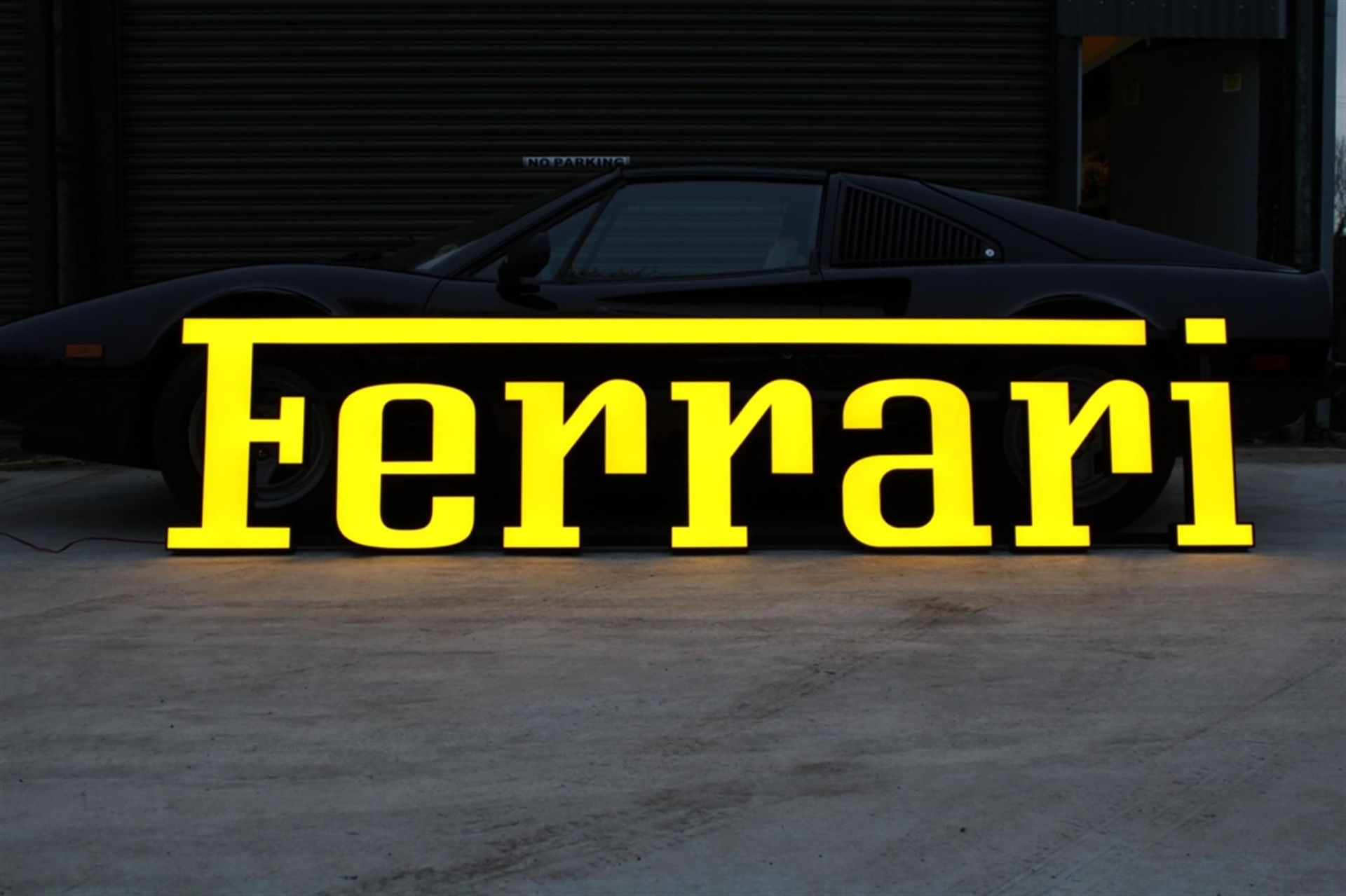 Ferrari Style Large 3 Metre Illuminated Dealership Sign - Image 8 of 8