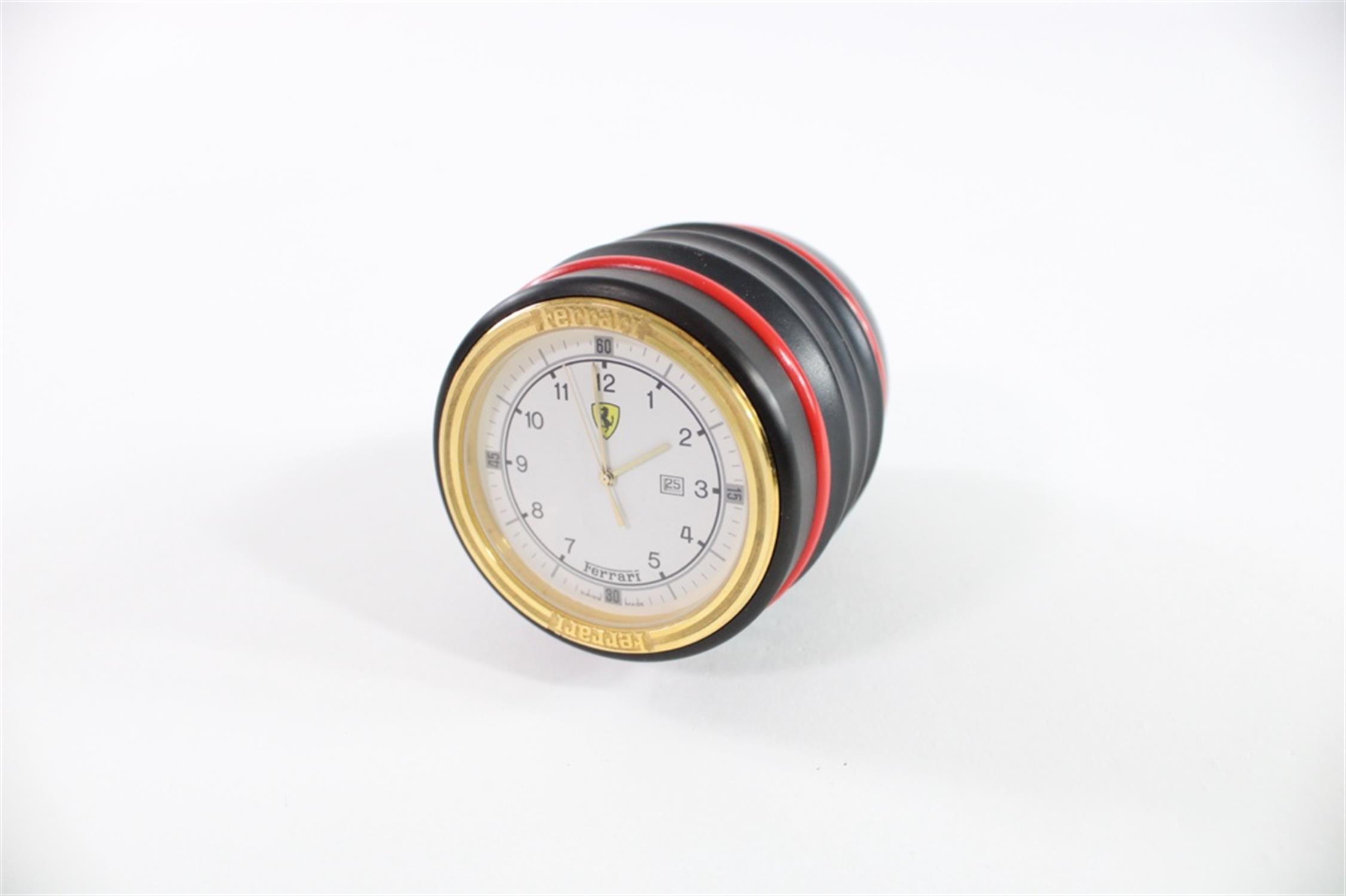 1980s Ferrari Formula Cartier Desk Clock Swiss Made - Image 3 of 5